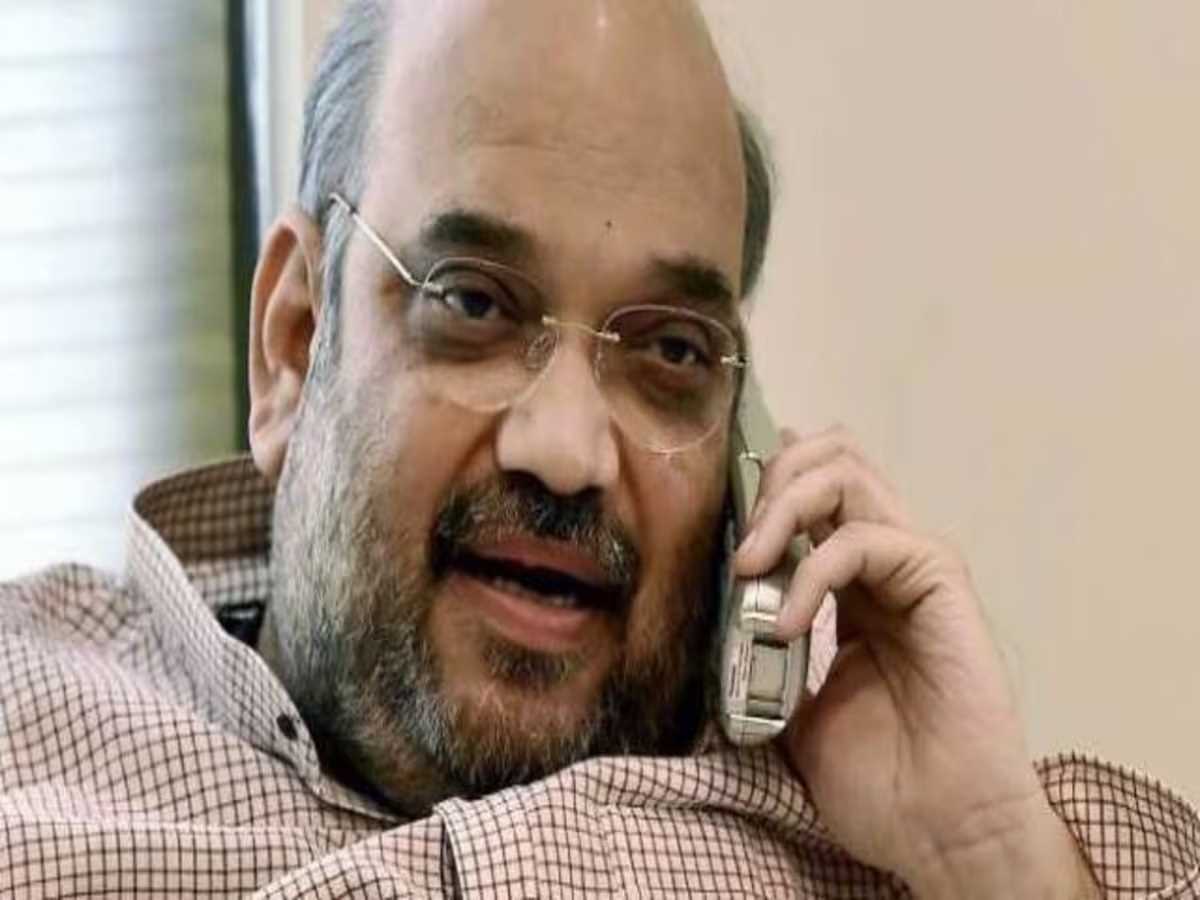 अमित शाह ने सीएम धामी से की फोन पर बात, आपदा को लेकर मांगी जानकारी